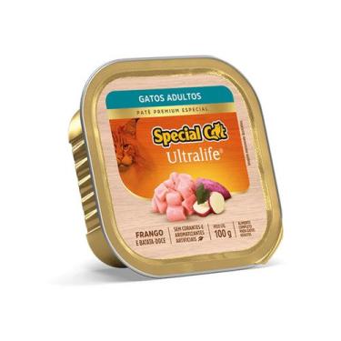Imagem de Ração Special Cat Patê Gatos Adultos Frango  100g - SPECIAL DOG