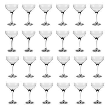 Imagem de Kit 24 Taças Drinks Bar Adega Coquetel 220ml Champagne Nadir - Nadir F
