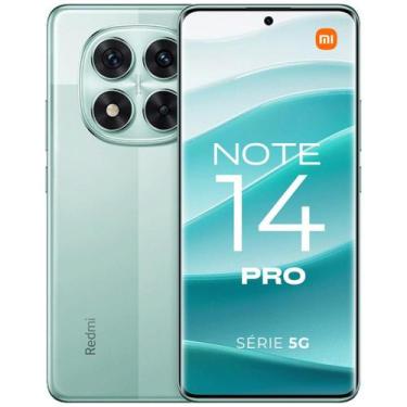 Imagem de Redmi NOTE 14 PRO NFC 200MP Câmera 32mp frontal AMOLED 120Hz celular P