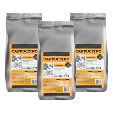 Imagem de Cappuccino Cremoso Em Pó Tipo Cafeteria Vending 1kg C/ 3 Un - Congratu