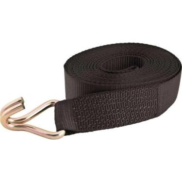 Imagem de Cinta para Amarração de Carga 50MM X 9M Gancho Tipo J 6,00 Tf Preta Vo