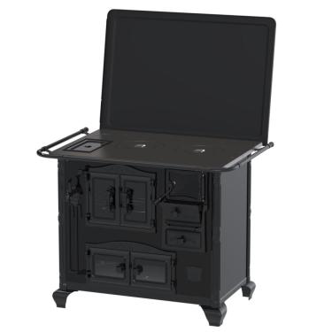 Imagem de Fogao a Lenha Venax n 2 Princess Preto Onix SE