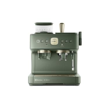 Imagem de Cafeteira Espresso Electrolux Verde Moedor Integrado Linha 100 anos Celebre Rituais (ECM95) 127V