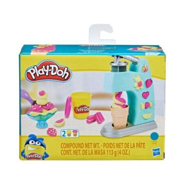 Imagem de Massa de Modelar Play-Doh Mini Sorveteria E9368 - Hasbro, Colorido, So