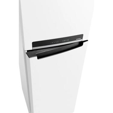 Imagem de Geladeira Midea Duplex Frost Free 425L com Painel Digital e Turbo Freezer MDRT572 Inox Bivolt