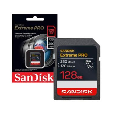 Imagem de Cartão de Memoria 128Gb Sd Cl10 250mb/s Extreme Pro SDSDXXJ-128G-GSCIN