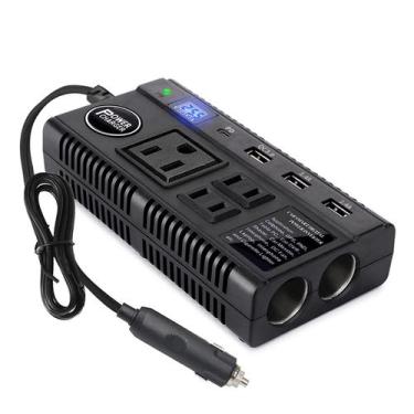 Imagem de Inversor de Energia Ansee 120W 12V/24V para 110V com 4 USB