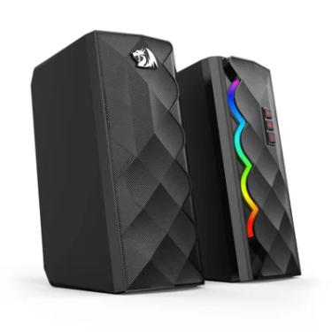 Imagem de Caixa De Som Gamer Redragon Cipher Gs522 RGB Usb P2 - Preto