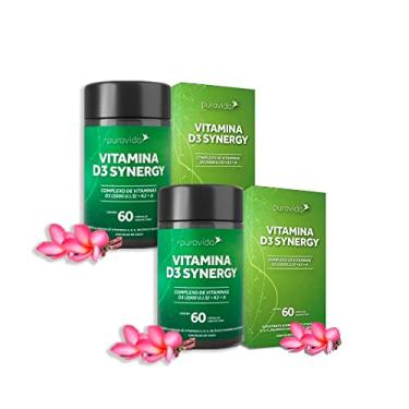 Imagem de 2x Synergy D3-2.000ui-K2-Mk7-60 Caps de 1.200mg-Pura Vida