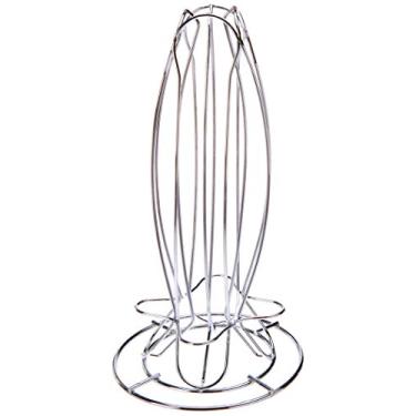 Imagem de Suporte P/24 Cápsulas De Café Nespresso De Ferro Cromado 13, 5x25, 5cm Lyor Prateado No Voltagev