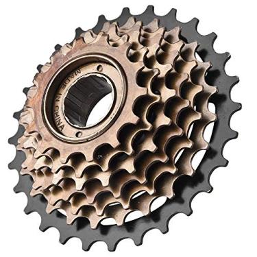Imagem de Roda livre de bicicleta VGEBY1, roda de cassete marrom para ciclismo, 7 velocidades para acessório de bicicleta Mountain Road
