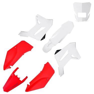 Imagem de Kit Plástico Carenagem Biker R1de C/ Carenagem Farol Xr 250 Tornado