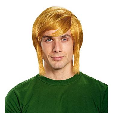 Imagem de Disguise Peruca de fantasia masculina Link para adultos, Loiro, tamanho nico