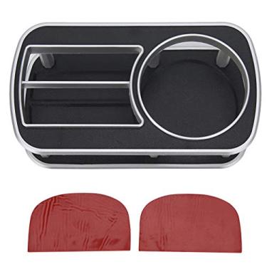 Imagem de Suporte de copo de água multifuncional, suporte de armazenamento de carro garrafa de bebida suporte de armazenamento de celular universal para carro