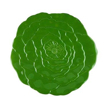 Imagem de PRATO RASO PORCELANA ROSY VERDE 27cm