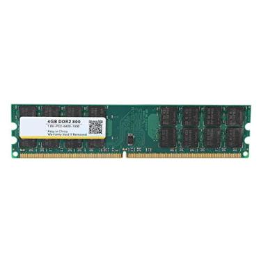Imagem de Memória DDR2, memória RAM 800 MHZ 4G 240 pinos projetada para computador desktop DDR2 PC2-6400 para placas-mãe AMD, placa de módulo de circuito