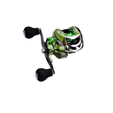 Imagem de Tingpai 18 + 1 BB Ball Bearing 7.2: 1 Carretel de pesca portátil Carretel de fundição de isca esque a/direita Carretel de fundição de isca de pesca pa a mão esque a/direita