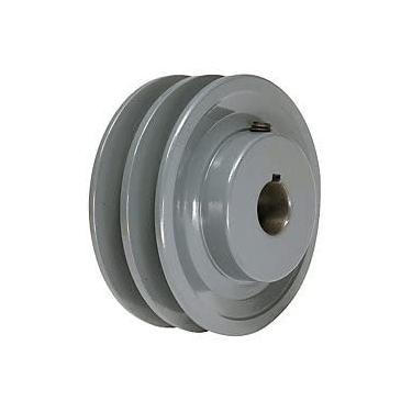 Imagem de Polia de Furo Fixo AK com Ranhura Dupla 6,35 cm x 1,58 cm # 2AK25X5/8