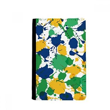 Imagem de Porta-passaporte com elementos culturais do Brasil com estampa Notecase Burse carteira porta-cartões, Multicolor