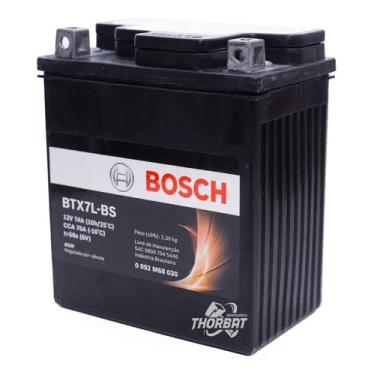 Imagem de Bateria Honda Lead 12v 7ah Bosch Btx7l-bs (ytx7l-bs)
