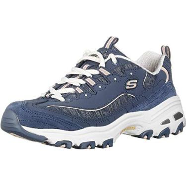 skechers d lites mujer blancas