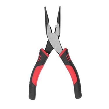 Imagem de Alicate de Ponta Longa Com Agulha, Borracha Antiderrapante, Aderência Confortável, Aço de Alto Carbono, Fio Industrial, Alicate de Ponta Longa