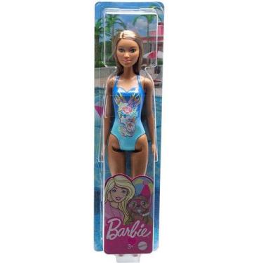 Imagem de Boneca Barbie Praia Maio Azul Mattel Dwj99