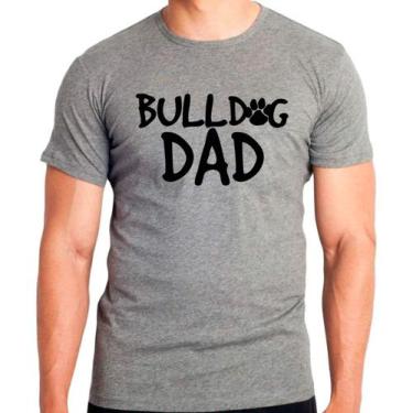 Imagem de Camiseta Pet Dog Buldogue Francês Cinza Masculina06 - Design Camisetas