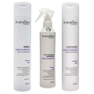 Imagem de Kit Antioxidante Shampoo Condicionador Cabelos Secos E Danificados Spr