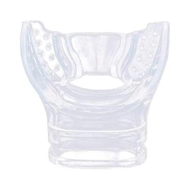 Imagem de Bocal para Regulador e Snorkel de Mergulho Cetus Comfobite Pro - Transparente