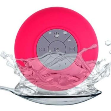Imagem de Caixa de Som Bluetooth Resistente a Agua Rosa