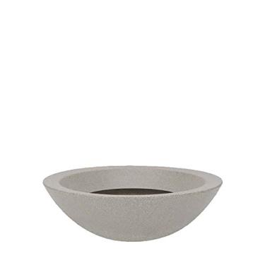 Imagem de Vasart Malta Vaso de Flores Bowl, Granito Pedra, 36x12cm