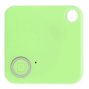 Imagem de LZKW Localizador de itens, dispositivo de rastreamento à prova d'água antiperda para bolsas para chaves para dispositivos eletrônicos (verde)