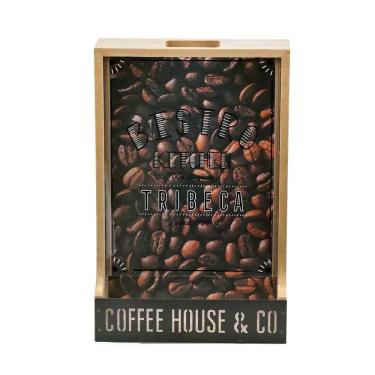 Imagem de Caixa Decorativa Porta Capsula Cafe em MDF