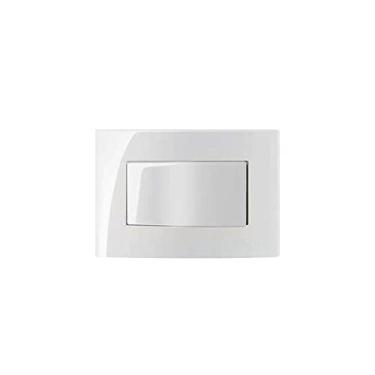 Imagem de Interruptor Simples 10A 1 Tecla para Móvel Branco Sleek Margirius