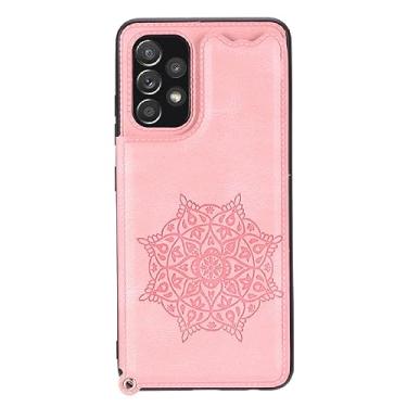 Imagem de Capa traseira magnética para Samsung A52 S A32 5G para Samsung Galaxy A53 3D para Galaxy A52s A 72 33 12 13 04s A23, ouro rosa, para Samsung A23 4G