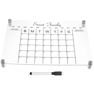 Imagem de Operitacx 1 Conjunto De Placa De Escrita Transparente Geladeira Portátil Mini Geladeira Mini Freezer Mini Geladeira Tabela De Tarefas Minifrigorífico Rv Geladeira Bloco De Notas Digital