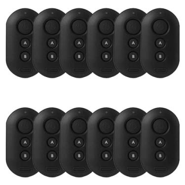 Imagem de Kit 12 Controles Remoto Intelbras Xac 4000 Smart Preto, Alarme, Portão Eletronico 433,92 Mhz