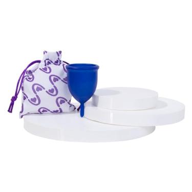Imagem de Coletor Menstrual Sport Cor Azul Tipo A, Violeta Cup, Azul