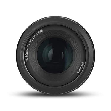 Imagem de Lente YONGNUO YN50mm F1.8S DA DSM APS-C Prime para câmeras Sony E Mount Mirrorless Preta