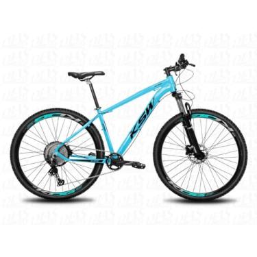 Imagem de Bicicleta Aro 29 KSW XLT100 12 Velocidades Freio Hidráulico,19,Azul Preto