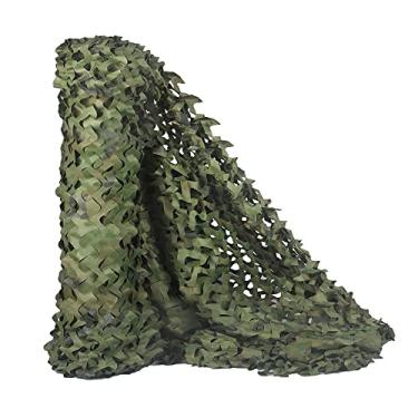 Imagem de Tencen Rede de camuflagem personalizada de malha dupla para decoração de caça, pátio, para-sol, foto, acampamento, fazenda de peixes, fábrica, exposição, pano de fundo, cortina de paintball, cerca