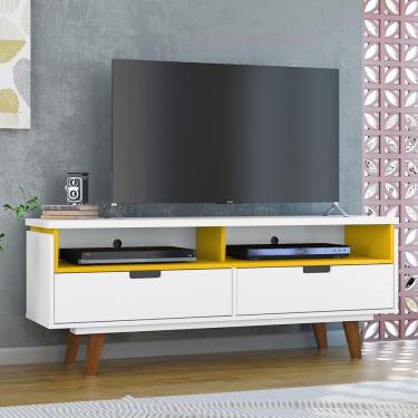 Imagem de Rack Vintage Levis Até 60 Polegadas 2 Gavetas