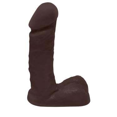 Imagem de Pênis de Borracha Ares com Escroto 15 X 4cm Marrom