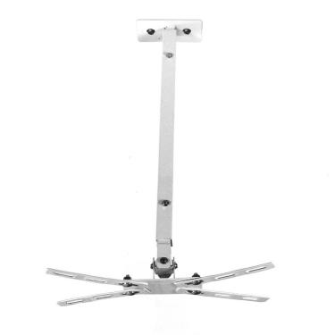 Imagem de Suporte de teto para retroprojetor datashow uc68 hd branco