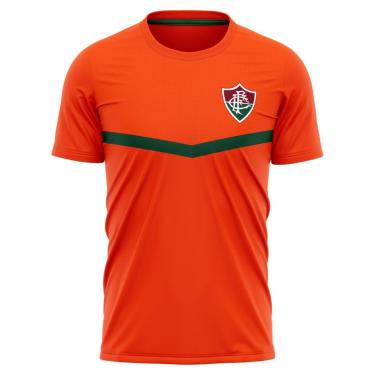 Imagem de Camiseta Braziline Moss Fluminense Infantil - Laranja-Unissex