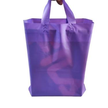 Imagem de Sacolas plásticas MODELO alça fita, alta densidade premium 15 micras de espessura tratadas para impressão