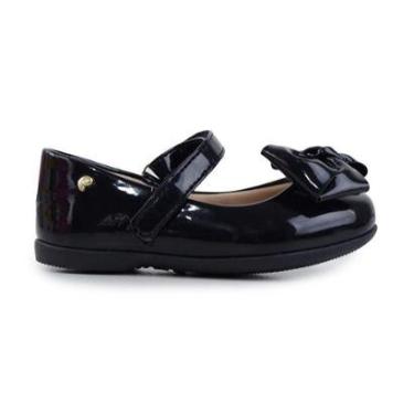 Imagem de Sapatilha Infantil Feminina Pampili Verniz Preta - 1886-Feminino