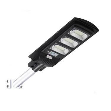 Imagem de HYZHANHONG Luz de inundação solar exterior 300W, holofote IP67 impermeável, com controle remoto, projetor LED, jardim, luz do painel solar da garagem de rua