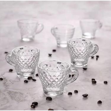 Imagem de Jogo de Xicaras Morocco Diamante em Vidro